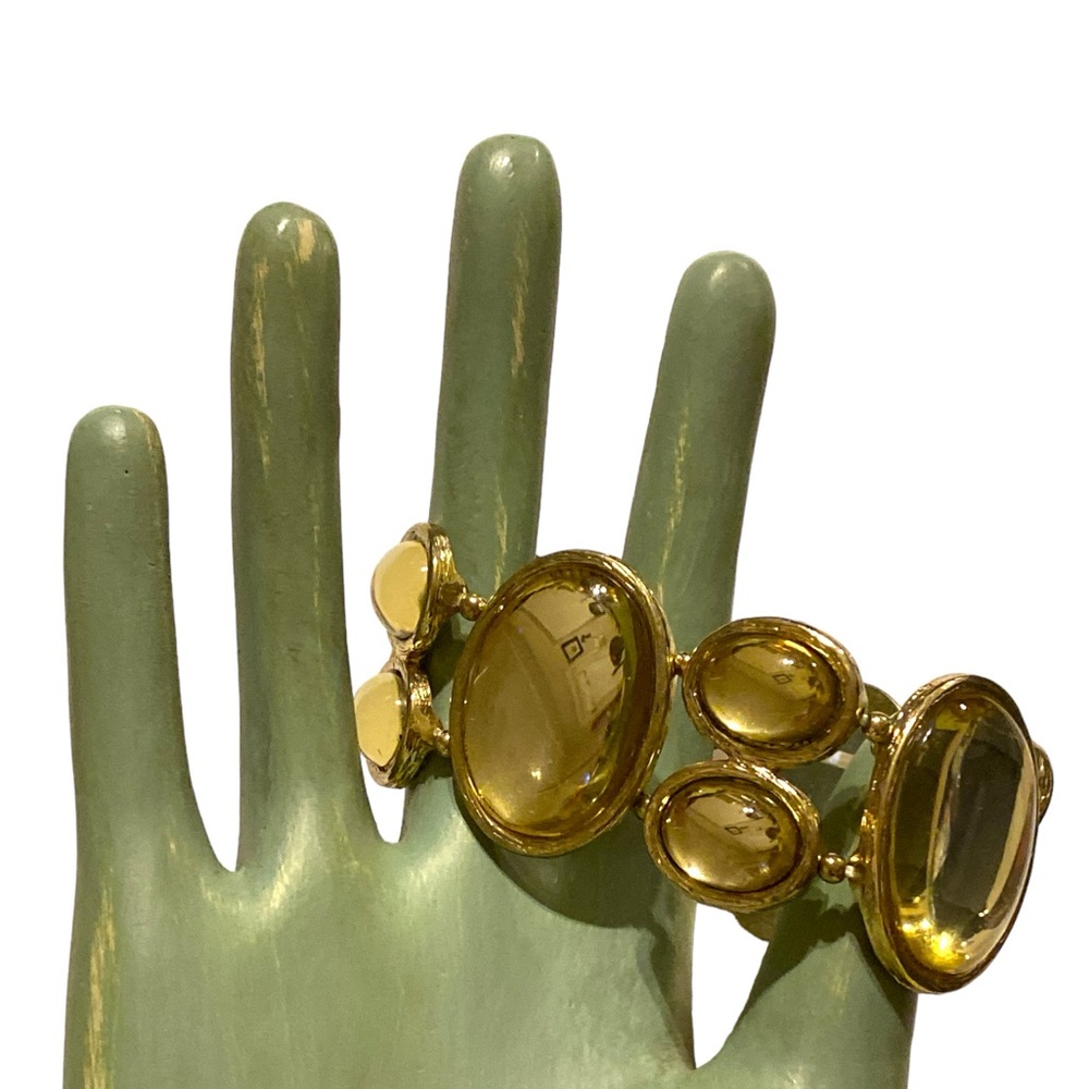 Cabochon stretch bracelet